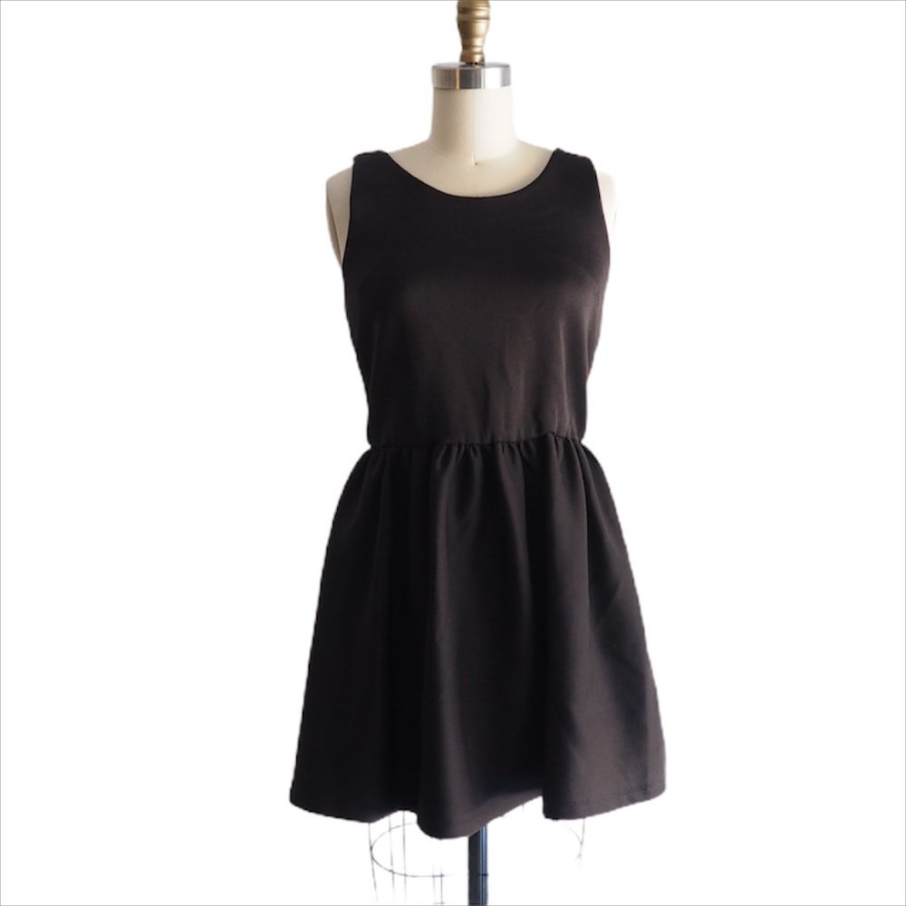 L'Atiste Fit & Flare Dress Black - M